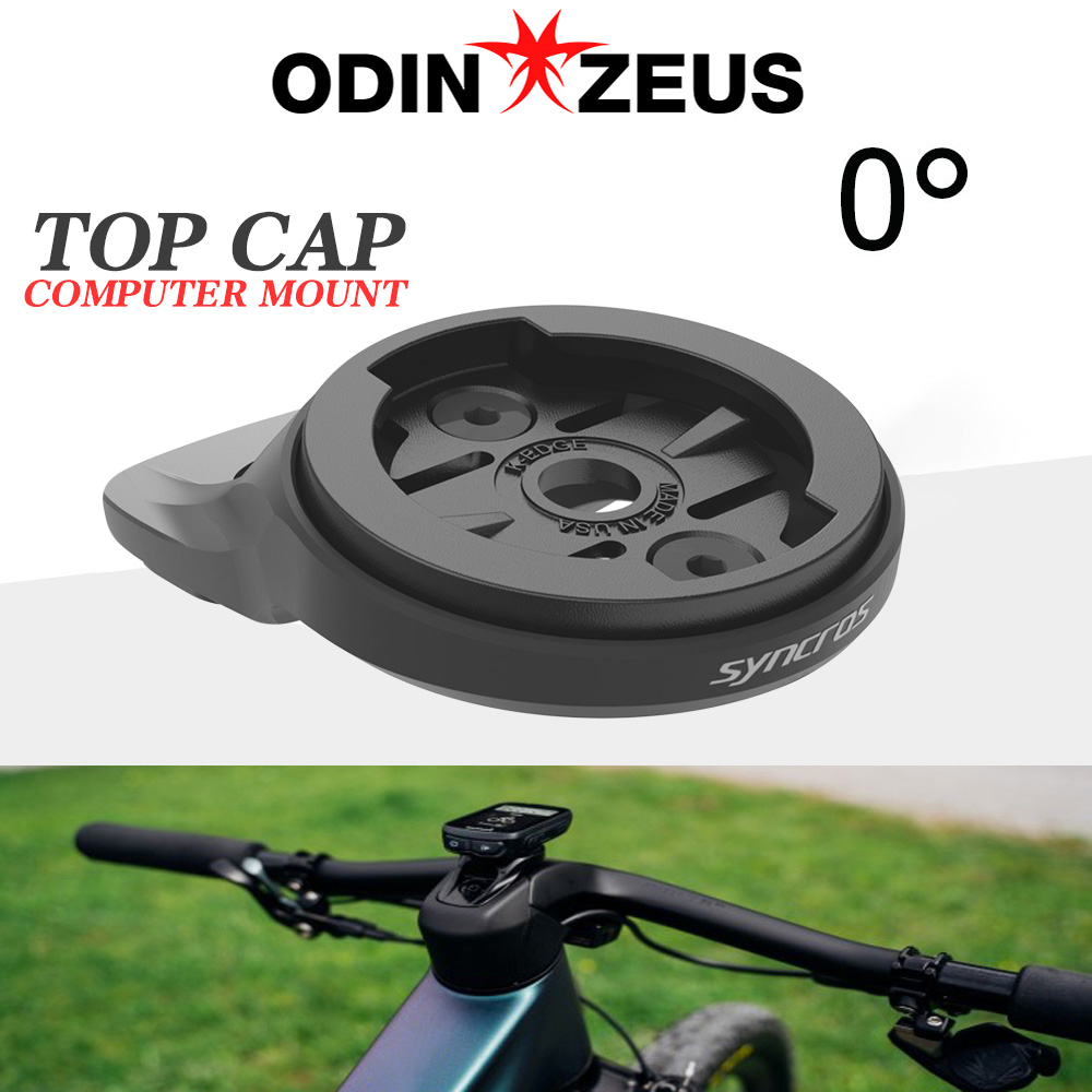 Mountain Biking Xc - 0 ° Top Cap computerbevestiging, geschikt