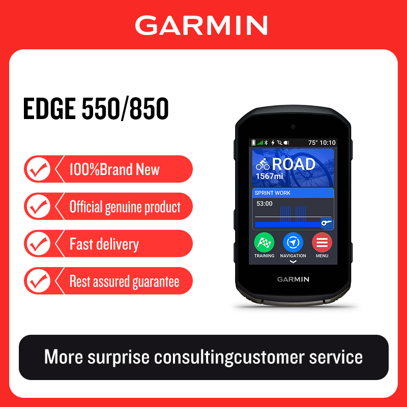 Mountain Biking Holidays - Garmin Edge 550/850 Fietscomputer Buitenkaart Navigatie