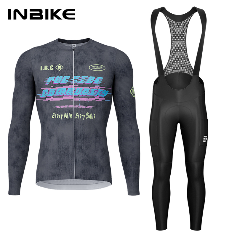Mountain Biking Uniform - INBIKE Lente Herfst Fietsset Wielertrui met