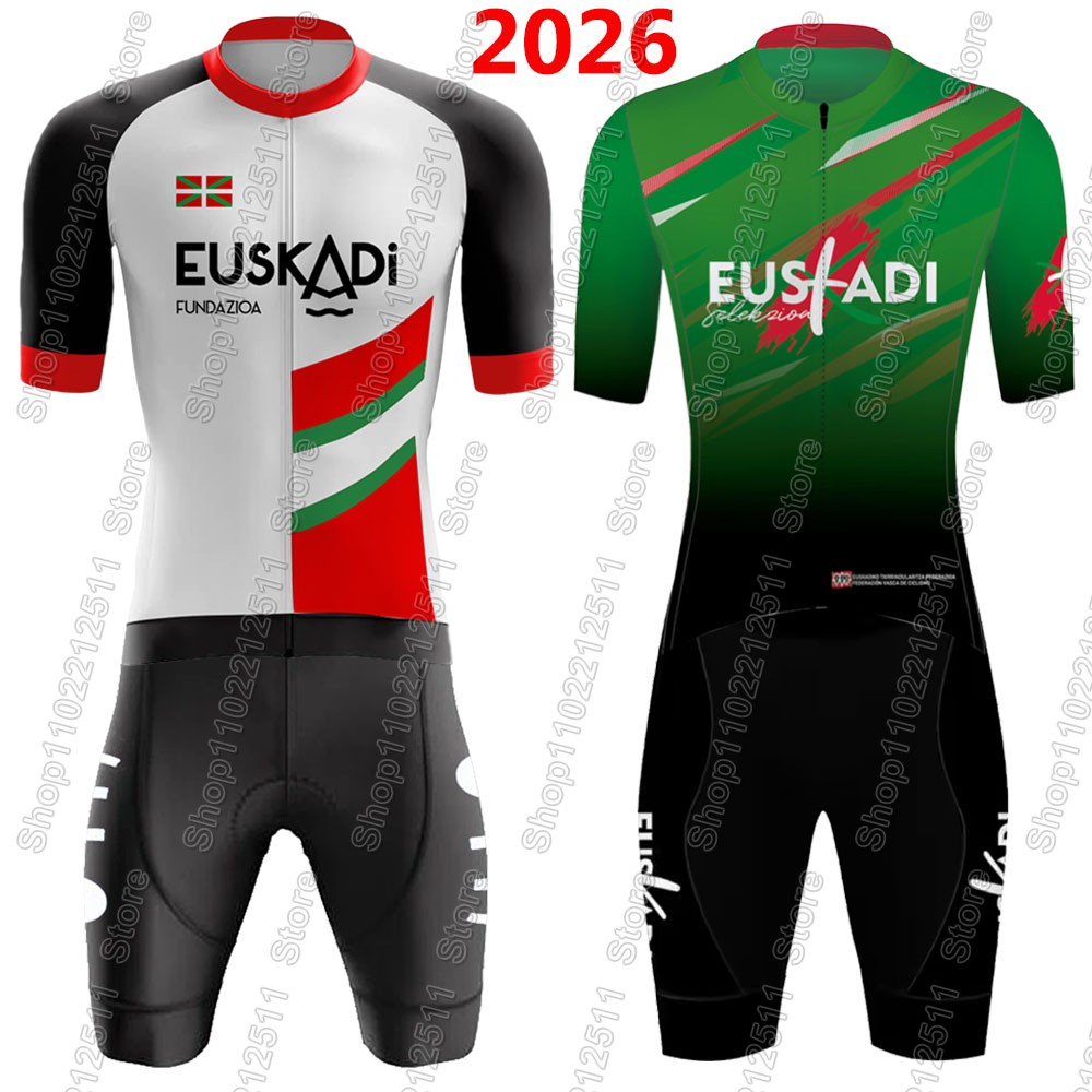 Mountain Biking Uniform - Euskadi Team Wielertrui 2026 Set Zomer