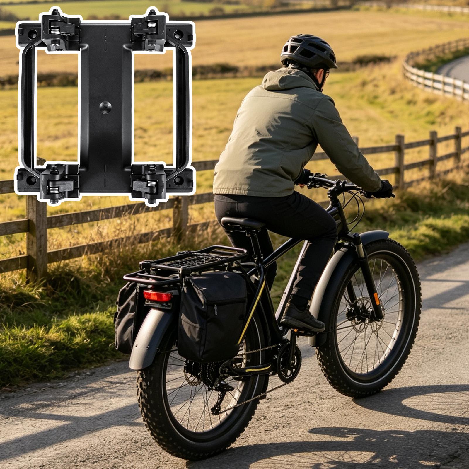 Mountain Biking Bag - Fietsentasgespbevestiging met snelle ontgrendeling, verstelbare breedte,
