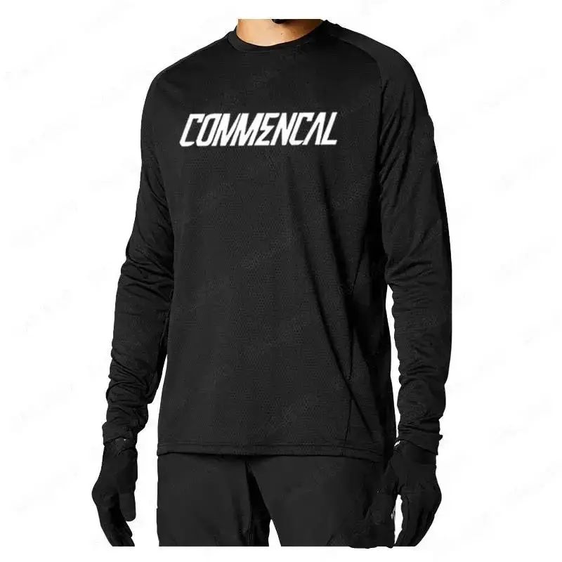 Mountain Biking Camp - TEENAGERS T-SHIRT MET LANGE MOUNTAIN BIKING