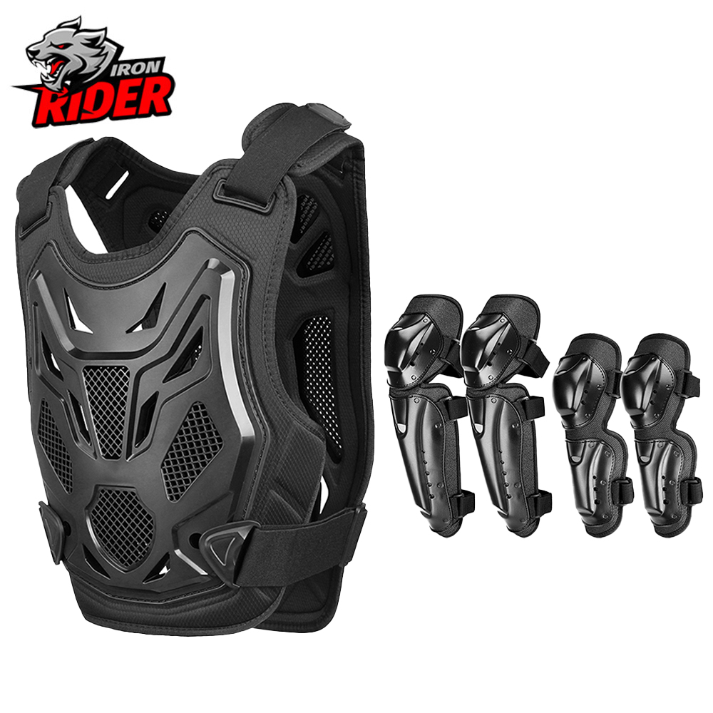 Mountain Biking Body Armour - Motorfietsbescherming Off-road motorrijder Borst- en rugbescherming