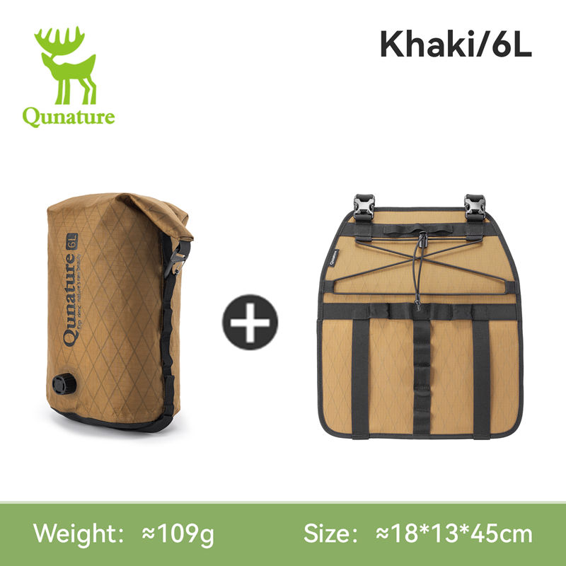 Mountain Biking Bag - Qunature 6/12L Bikepacking Bag Volledig Waterdichte