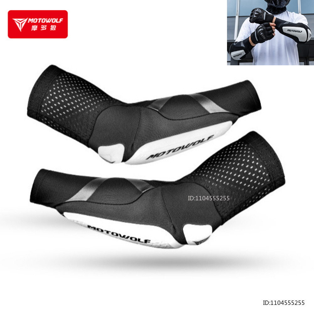 Mountain Biking Elbow Pads - Nieuwe motorfiets elleboogbeschermers elastische ademende arm