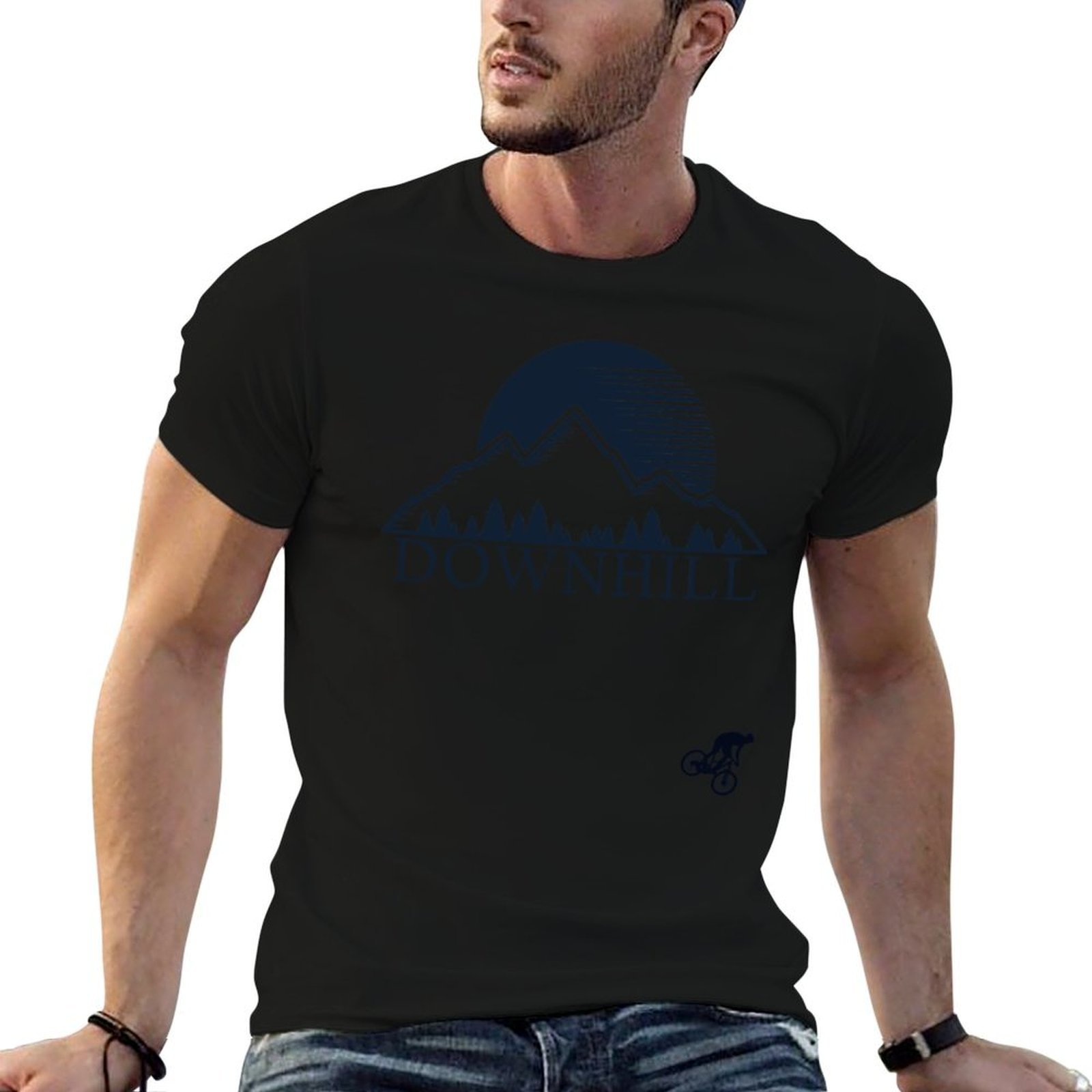Mountain Biking Holidays - Grappig downhill mountainbike-T-shirt Vakantie outdoor-T-shirt