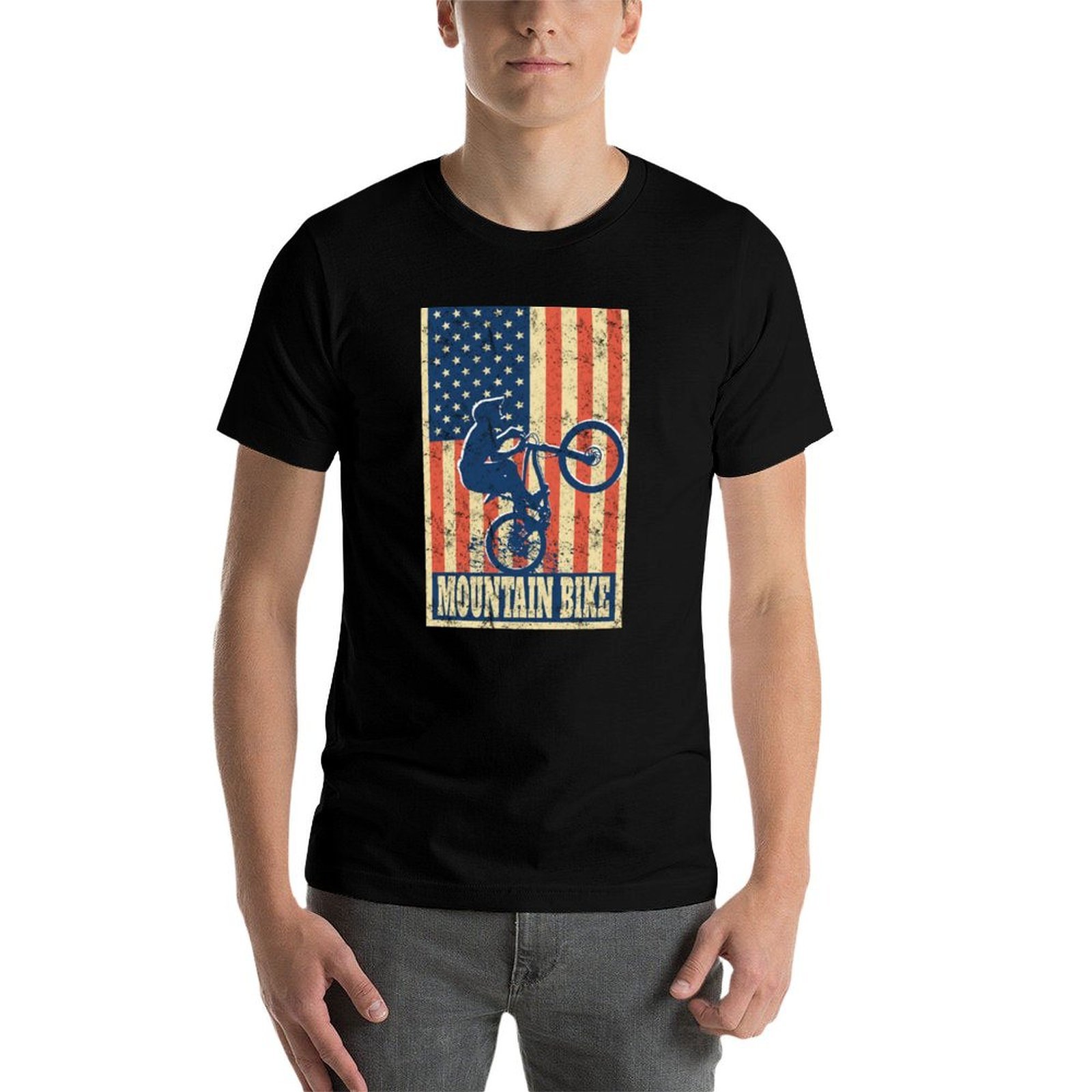 Mountainbiker fietsen T-shirt  - Mountain Biking Holidays recensie en prijs