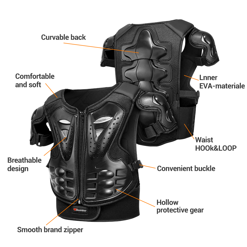 Motorpantser voor kinderen Bor - Mountain Biking Body Armour recensie en prijs