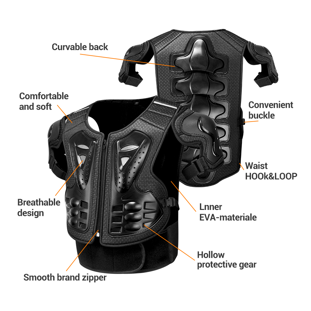Motorbeschermend pantser Rugbo - Mountain Biking Body Armour recensie en prijs