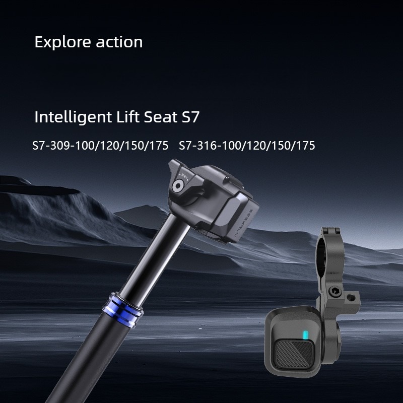 Seekrun S7 Dropper Post Draadl - Mountain Biking Xc recensie en prijs