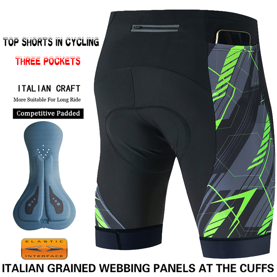 3 zakken heren fietsbroek MTB  - Mountain Biking Outfit recensie en prijs