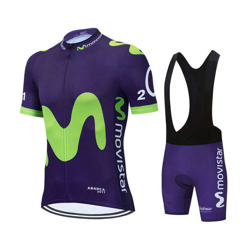 Nieuwe Zomer Movistar Team Wie - Mountain Biking Uniform recensie en prijs