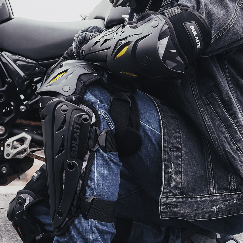 Motocross Kniebeschermers Moto - Mountain Biking Elbow Pads recensie en prijs