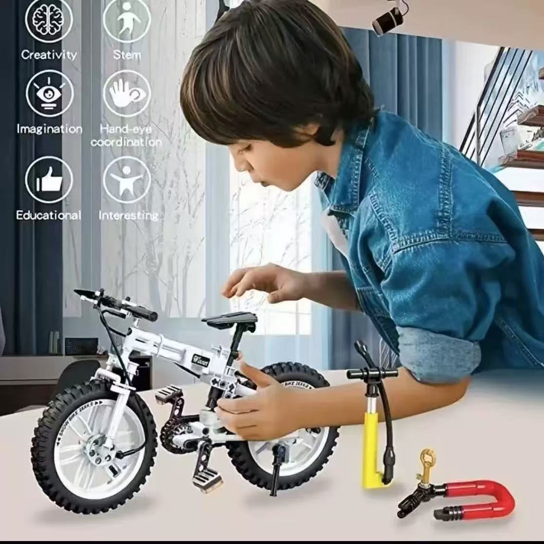246PCS fiets mountainbike bouw - Mountain Biking Holidays recensie en prijs