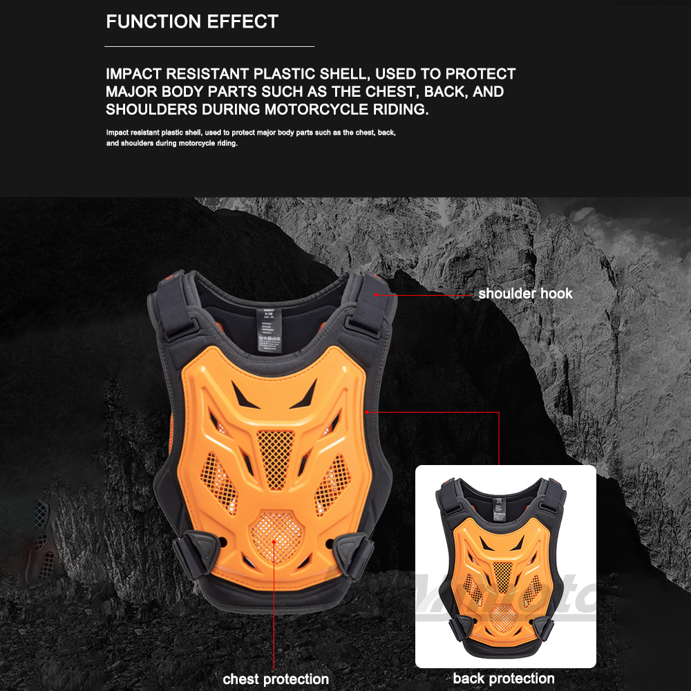 Heren motorrijden pantser vest - Mountain Biking Body Armour recensie en prijs