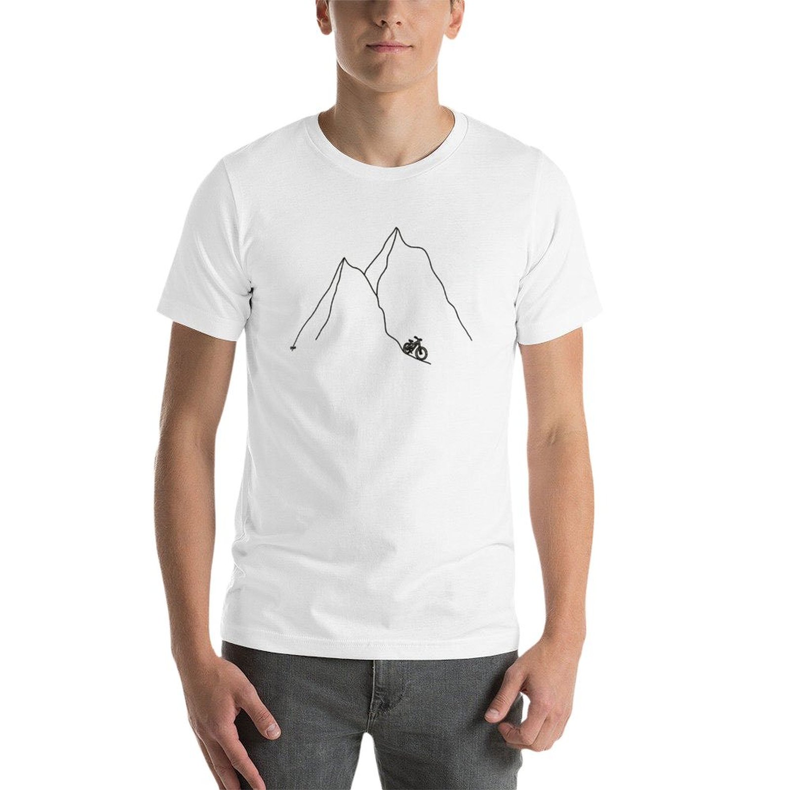 Mountainbike (zwart design) T- - Mountain Biking Holidays recensie en prijs
