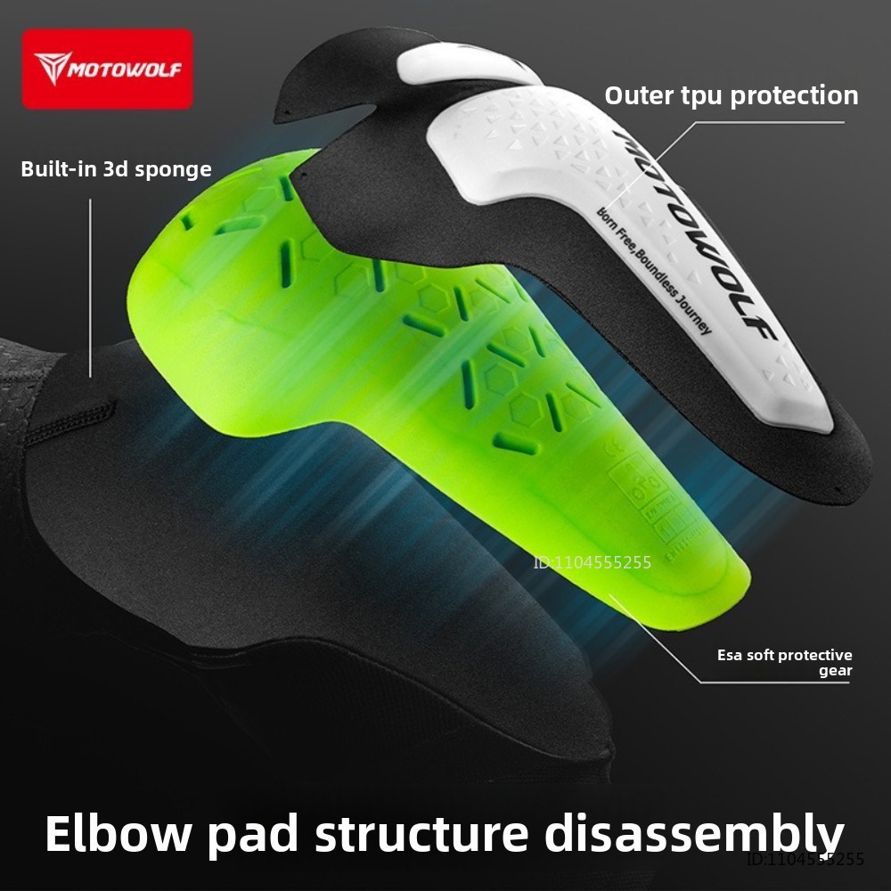 Nieuwe motorfiets elleboogbesc - Mountain Biking Elbow Pads recensie en prijs